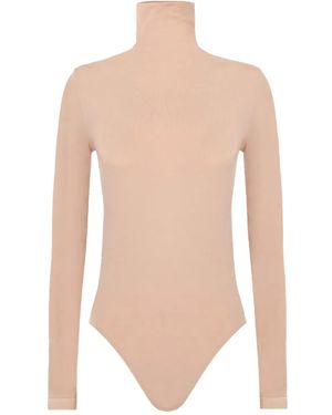 Wolford バージンウールブレンド ボディスーツ - ホワイト