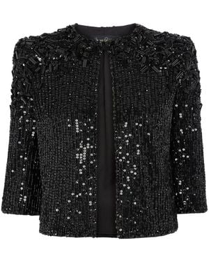Jenny Packham Gaia Jacket - Black