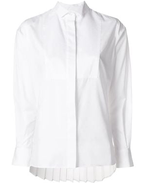 Sacai Pleated Back Shirt - White