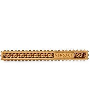 Versace Pins Axis À Cravate - Metallic