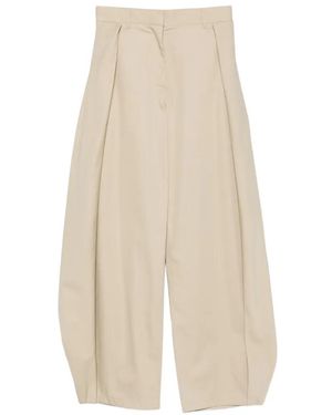 Loewe Draped Palazzo Pants - White