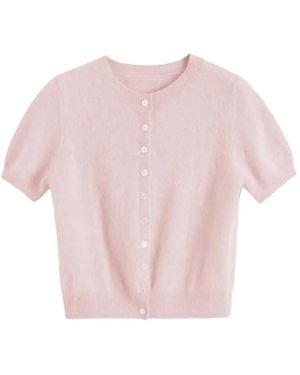 Chinti & Parker Cardigan À Manches Courtes - Pink