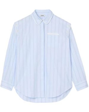 Sandro Camisa a rayas - Azul