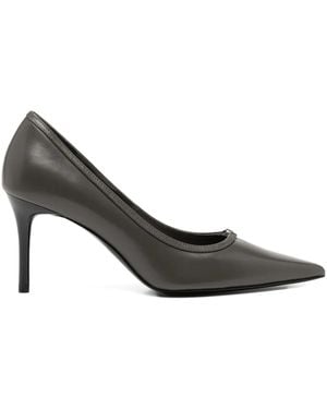 Tory Burch Pointed-Toe Pumps - Gray