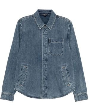 James Perse Denim Shirt Jacket - Blue