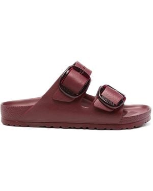 Birkenstock Madrid Big Buckle Flat Sandals - Purple