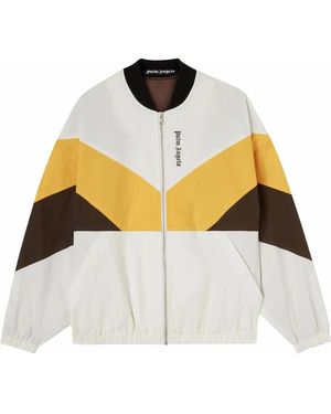 Palm Angels カラーブロック ライトジャケット - メタリック