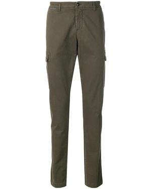 Eleventy Straight-Leg Cargo Trousers - Green