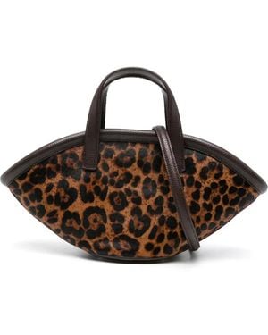 Simon Miller Leopard-Print Tote Bag - Brown