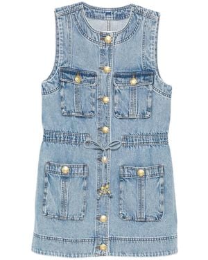 Aje. Vestido Goldie Vaquero - Azul