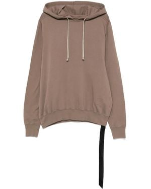 Rick Owens Cotton Hoodie - Brown