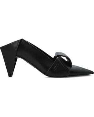 Loewe Origami Leren Pumps - Zwart