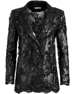 Alice + Olivia Alice + Olivia Judith Blazer - Black