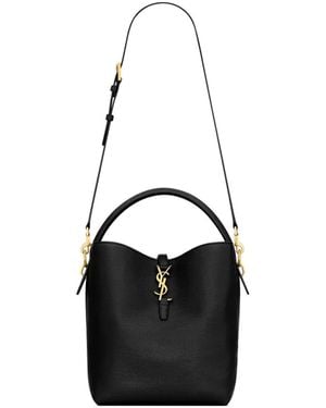 Saint Laurent Le 37 Supple Tote Bag - Schwarz