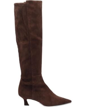 Stuart Weitzman Suede Boots - ブラウン