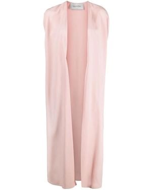 Valentino Garavani Side-Slit Open Vest - Pink