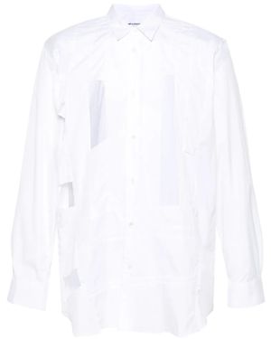 Comme des Garçons Cut-Out Shirt - White