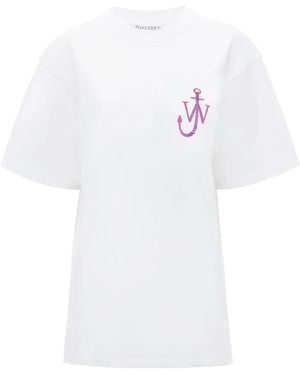 JW Anderson Sweet Anchor T-shirt - White