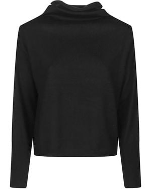 Aragona Pullover mit Neckholder-Ausschnitt - Schwarz