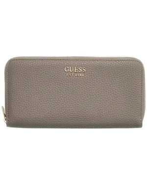 Guess Brenton Zip-Fastening Wallet - Grey