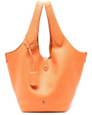 Polo Ralph Lauren Sac À Main Polo Play Médium - Orange