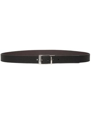 Bally Shiffie Reversible Belt - White