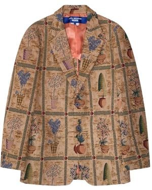 Junya Watanabe Patchwork Blazer - Natural