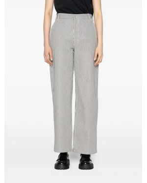 Naked & Famous Vaqueros Maudie A Rayas - Gris