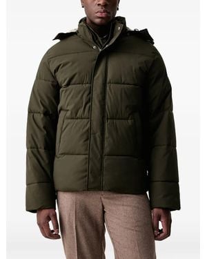 Les Deux Padded Hooded Jacket - Black