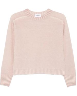 AROVESCIO Pullover Mit Rundhalsausschnitt - Natur