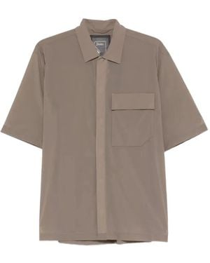 Herno Short-Sleeve Shirt - Gray