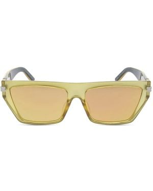 Givenchy Sonnenbrille Mit Eckigem Gestell - Natur