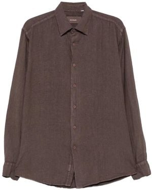 Costumein Linen Shirt - Brown