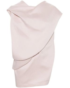 Issey Miyake Enveloping Draped Top - Pink