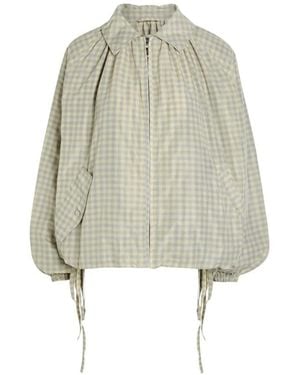 Damson Madder Liu Oversized Regenjas - Wit