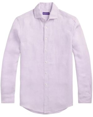 Ralph Lauren リネンシャツ - パープル