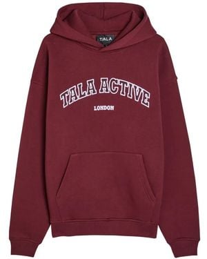 Tala Hoodie Mit Kängurutasche - Rot
