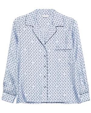Max Mara Silk Shirt - Blue