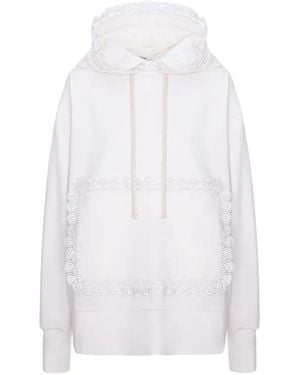 Hamza Karol Hoodie - White