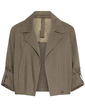 Marella Linen Jacket - Brown