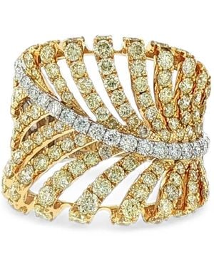 HYT Jewelry Embellishment Diamond Ring - Metallic