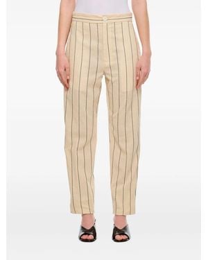 Setchu Pantalones A Rayas - Neutro