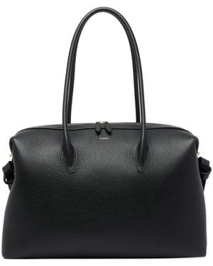 Yuzefi Large Brioche Shoulder Bag - Black