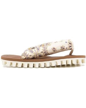 Suicoke Gta Thong-Strap Sandals - White
