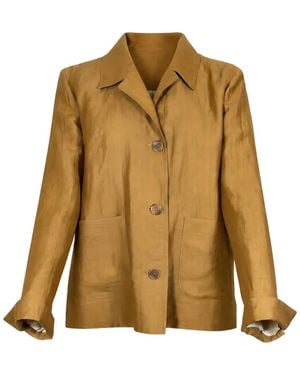 Seventy Button-Fastening Patch-Pocket Jacket - Metallic