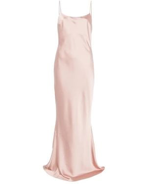 ANDAMANE Ninfea Slip Maxi Dress - Pink