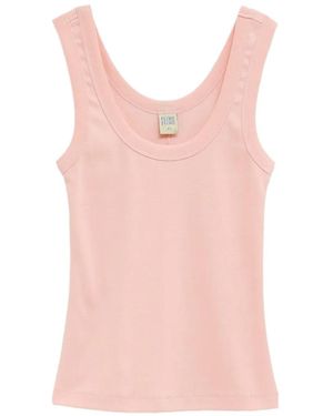 Flore Flore Canotta Hillie Con Scollo Ampio - Rosa