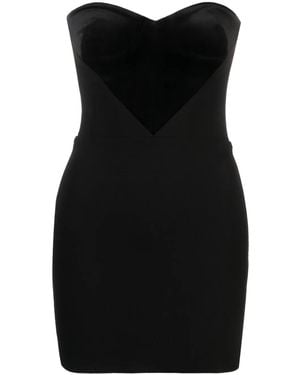 Alex Perry Gibson Bandeau Minidress - Black