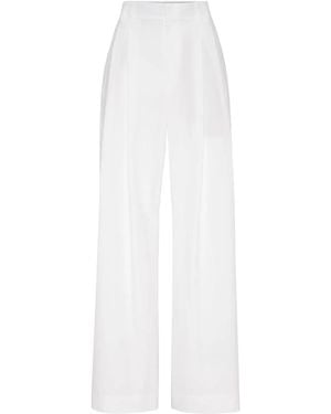 Brunello Cucinelli Poplin Pants - White