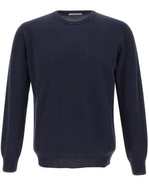 Kangra Crew-Neck Jumper - Blue